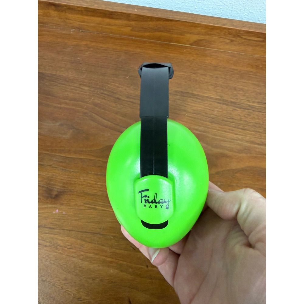 Friday Baby Noise Cancelling Headphones Earmuffs Green Kids Hearing Protection